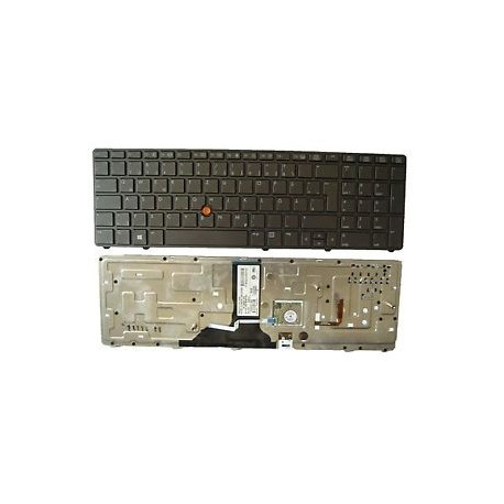 CLAVIER QWERTY ANGLAIS NEUF HP EliteBook 8760p 8760w NSK-HXGBV - 701455-D61 - 701978-D61 - 6037B0081437 - 9Z.N6GBV.G1H