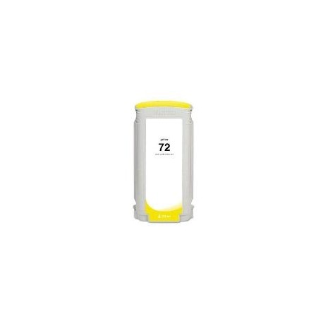 CARTOUCHE COMPATIBLE HP PHOTO JAUNE DESIGNJET T1100 - N°72 - 130ML - C9373A