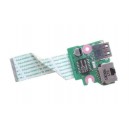 CARTE FILLE USB + LAN HP G7 17, Pavilion 15-E, 17-E - 719844-001 - DA0R65TB6D0