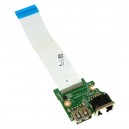 CARTE FILLE USB + LAN HP G7 17, Pavilion 15-E, 17-E - 720674-001 - 33R65UB0020