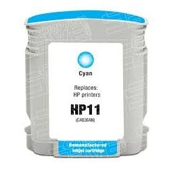 CARTOUCHE HP remanufacturee CYAN 28ML - 1750 PAGES - No11