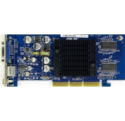 Carte graphique AGP Nvidia Geforce MX 4000 occasion - V9400MAGIC - Gar.1 mois