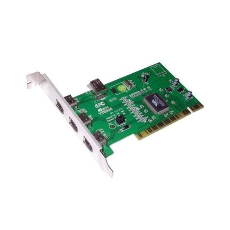 Carte PCI 4 ports IEEE1394a...