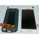 VITRE TACTILE + ECRAN LCD SAMSUNG Galaxy SIII, SIII 4G, GT-I9300 - GH97-13630B -Gar.1 mois - BLANC