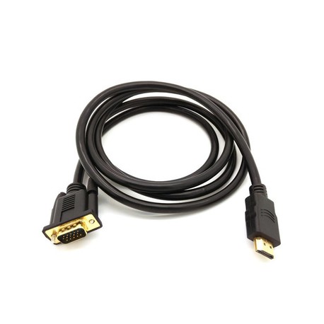 CABLE HDMI Male vers VGA HD-15 Male  1.8M