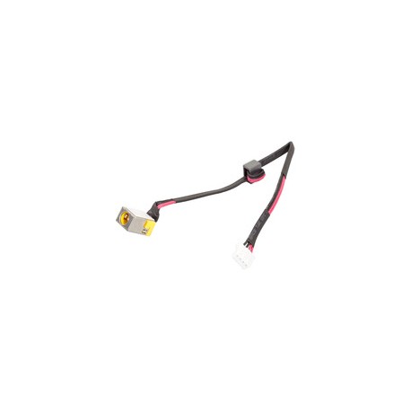 CONNECTEUR ALIMENTATION CARTE MERE + CABLE PACKARD BELL EASYNOTE TM94 - 50.WJ802.010 - Version 65W