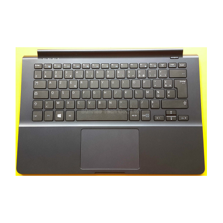 CLAVIER AZERTY NEUF + COQUE SAMSUNG NP905S3G NP910S3G NP915S3G Series - BA75-04674B - Noir