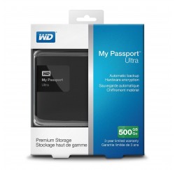 Disque dur Externe WD My Passport 500Go USB3.0 - Gar.1 an