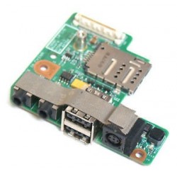 CARTE FILLE NEUVE USB, DC JACK, Audio DELL E5400 E5500  - 0C959C