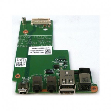 CARTE FILLE NEUVE USB, DC JACK, AUDIO DELL Latitude  E5500 - F171C - 48.4x809.011