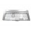 COQUE CLAVIER ACER ASPIRE V3-771, V3-771G, V3-731, V3-731G - 13N0-7NA0311 - 60.RYNN5.002 - Silver