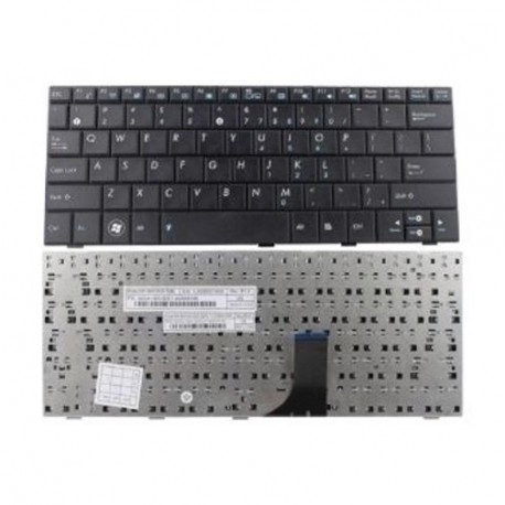 CLAVIER US NEUF ASUS R101, R101D, 1005ha  0KNA-192US03 V109762AS1 0KNA-192US02 - Black