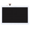 ENSEMBLE VITRE TACTILE + ECRAN LCD + CADRE NEUF SAMSUNG Galaxy SM-P600, P601 - 10.1" - Blanc