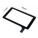 VITRE TACTILE NEUVE 7" MPMAN mpdc706hd - TYF1039V8 - Noire  30pin