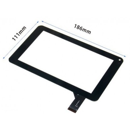 VITRE TACTILE NEUVE 7" MPMAN mpdc706hd - TYF1039V8 - Noire  30pin