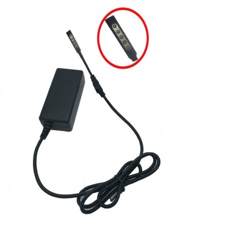 CHARGEUR NEUF COMPATIBLE MICROSOFT SURFACE RT 1516 - 12V - 45W CHARGEUR NEUF COMPATIBLE MICROSOFT SURFACE RT 1516 - 12V - 45W