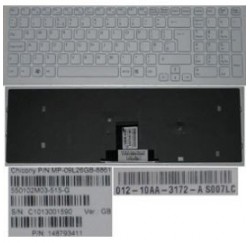 CLAVIER AZERTY NEUF SONY VPC-EB - BLANC - V111678B FR - 148793441