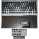 CLAVIER AZERTY SONY VAIO VGN-FW FW17 FW19 Series, Silver frame, 148084241, 013-007A-8239-A, 81-31105002-38 