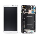 ENSEMBLE VITRE TACTILE + ECRAN LCD + COQUE SAMSUNG Note3 LTE SM-N9005 - GH97-15209B - Blanc