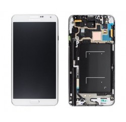 ENSEMBLE VITRE TACTILE + ECRAN LCD + COQUE SAMSUNG Note3 LTE SM-N9005 - GH97-15209B - Blanc