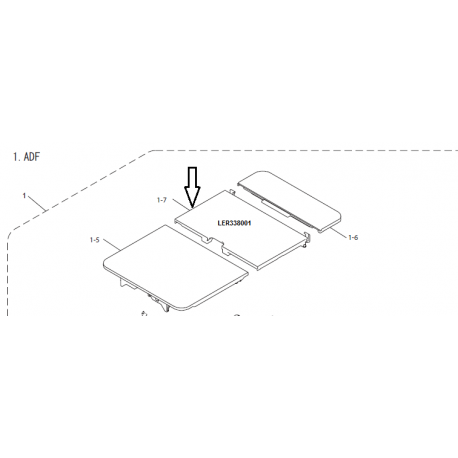 SUPPORT DOCUMENT ADF BROTHER MFC-J5620DW, - LER338001 