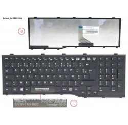 CLAVIER ERTY NEUF FUJITSU Lifebook A532, AH532 - S26391-F163-B822 - 38024566 