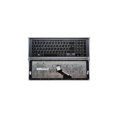 CLAVIER AZERTY NEUF ACER Aspire E1-771, E1-771G, E1-731, E1-731G - Avec Contour - 60.MG8N5.009