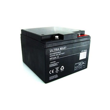 BATTERIE ETANCHE NEUVE Ultra Max - NP26-12 - 12V - 24Ah/26AH