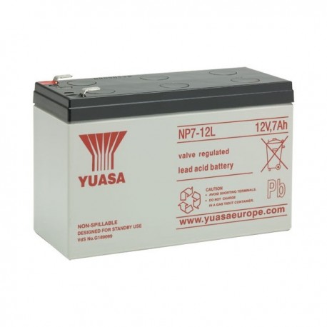 BATTERIE ETANCHE NEUVE Yuasa - NP7-12L - 12V - 7Ah