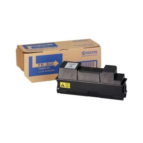 TONER NOIR KYOCERA FS-4020D FS-4020DN - TK-360 - 20000 pages