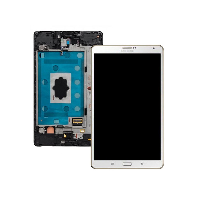 ECRAN COMPLET SAMSUNG Galaxy Tab S 8.4 SM-T700 - GH97-16047A - Blanc - S2i Informatique