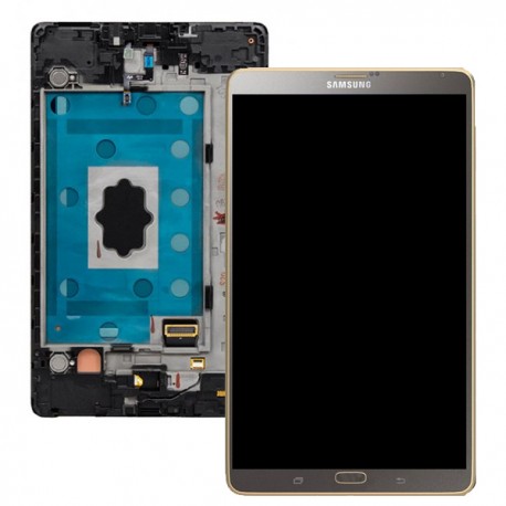 ECRAN COMPLET SAMSUNG Galaxy Tab S 8.4 SM-T700 - GH97-16047B - Gris Titane