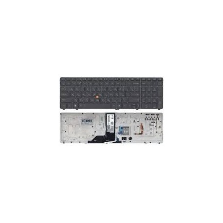 CLAVIER AZERTY NEUF HP Compaq EliteBook 8760W, 8770W 638514-051 NSK-HX5PV