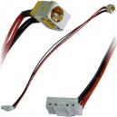 CONNECTEUR ALIMENTATION CARTE MERE + CABLE ACER ASPIRE 5235, 5735, 7735, 7738, 8530, 8730 - TLDC207 - 50.4K802.001