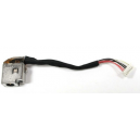 CONNECTEUR DC JACK + CABLE HP DM3-1000 series - 581562-001