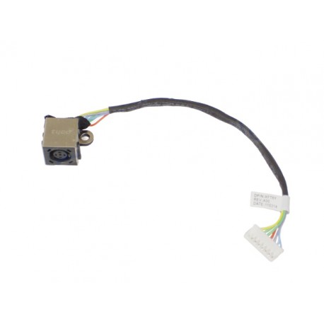 CONNECTEUR DC JACK + CABLE DELL XPS 15 L501X L502X XFT6Y - P11f - P11F001