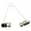 KIT CHARNIERES NEUVES TOSHIBA Satellite L50-C L50D-C - FBBL0007010 FBBLQ011010