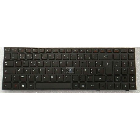 CLAVIER AZERTY LENOVO ideapad 100-15IBY, B50-10 - PK131ER1A18 noir - 5N20H52635