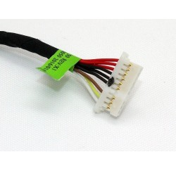 CONNECTEUR DC JACK + CABLE 15-BC 15T-BC 15-BC000 15T-BC000, 17-W - CBL00668-0050