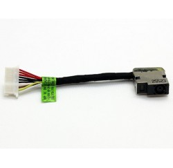 CONNECTEUR DC JACK + CABLE 15-BC 15T-BC 15-BC000 15T-BC000, 17-W - CBL00668-0050