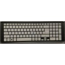 CLAVIER AZERTY NEUF AVEC CADRE GRIS Packard Bell EasyNote LV11HC, LV44HC - 60.C1PN5.020