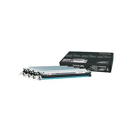 PACK 4 PHOTOCONDUCTEURs LEXMARK C734n X736de - C734X24G - 20000 pages