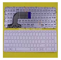 CLAVIER AZERTY NEUF HP 15-AY series - Blanc - Sans grille