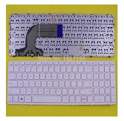 CLAVIER AZERTY NEUF HP 15-AY series - Blanc - Sans grille