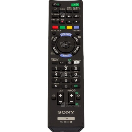 TELECOMMANDE SONY Television  149272511 - 149272521 - RM-ED061