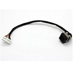 CONNECTEUR DC JACK + CABLE DELL 14R, 15R, 17R - 0J5hm8 0Kf5k5 0Jrhpg
