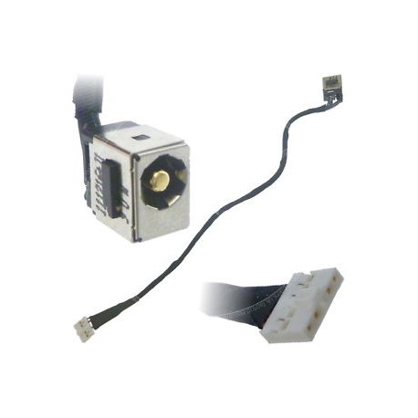 CONNECTEUR DC JACK + CABLE Lenovo Ideapad B470g B470e B475
