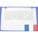 Clavier+coque BLANC Azerty ASUS X751LJ, X751LJC -90NB08D2-R31FR1 - Gar.3 mois