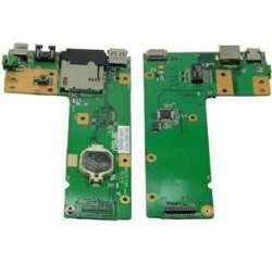 Carte DC board power jack + RJ45 + lecteur carte + USB ASUS X52J, X52F - 90R-NXMDC1000U - 60-NXMDC1000-C01