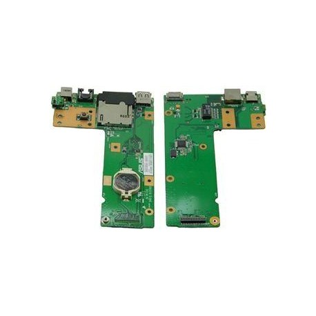 Carte DC board power jack + RJ45 + lecteur carte + USB ASUS X52J, X52F - 90R-NXMDC1000U - 60-NXMDC1000-C01